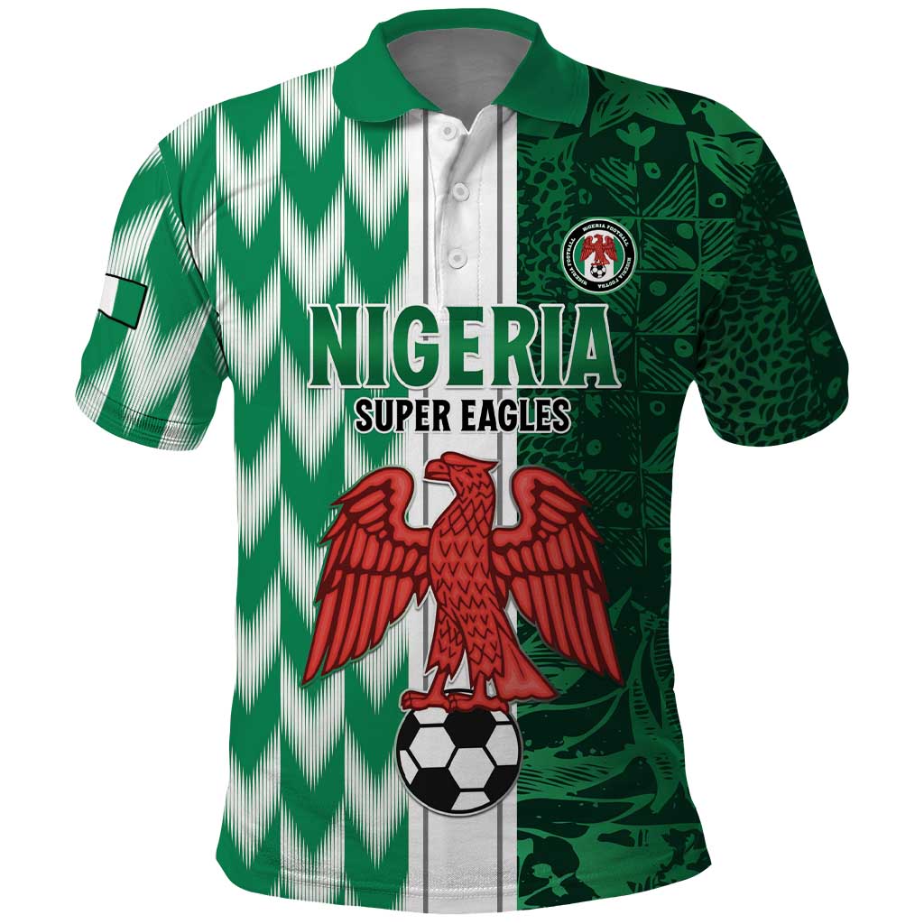 Custom Nigeria Football Polo Shirt Come On Super Eagles LT15