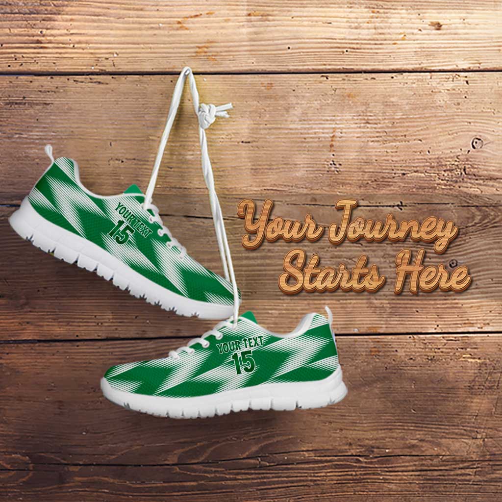Custom Nigeria Football Sneakers Come On Super Eagles LT15