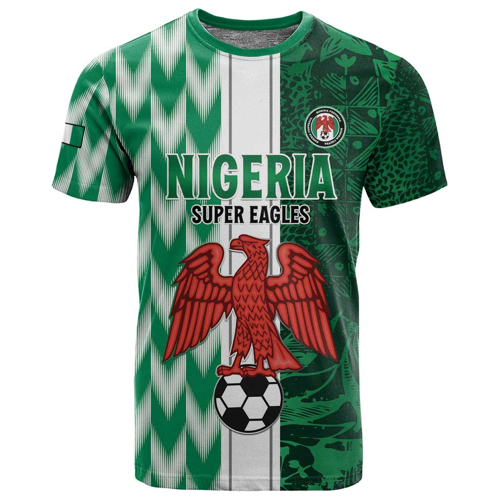 Custom Nigeria Football T shirt Go Champions LT15