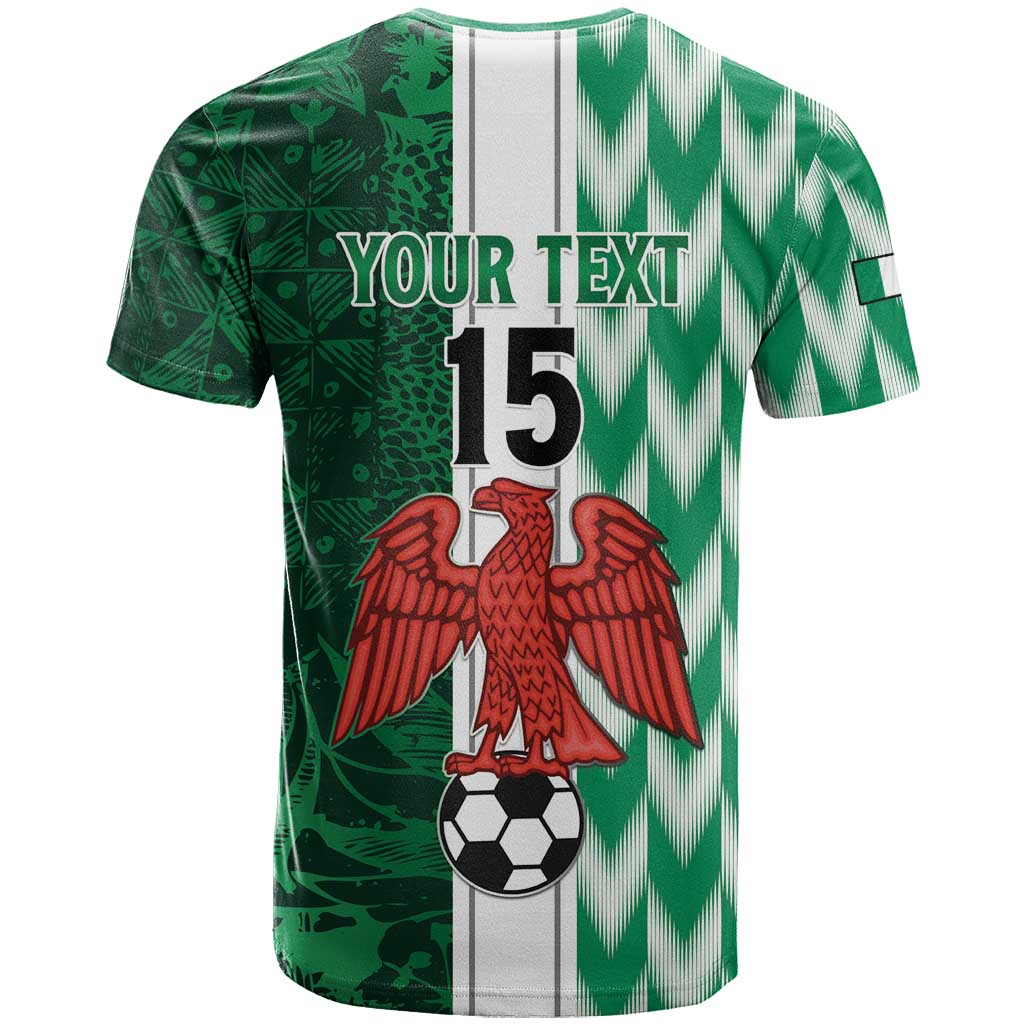 Custom Nigeria Football T shirt Go Champions LT15