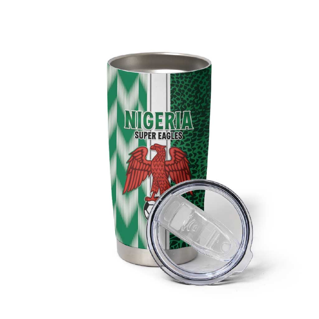 Custom Nigeria Football Tumbler Cup Go Champions LT15