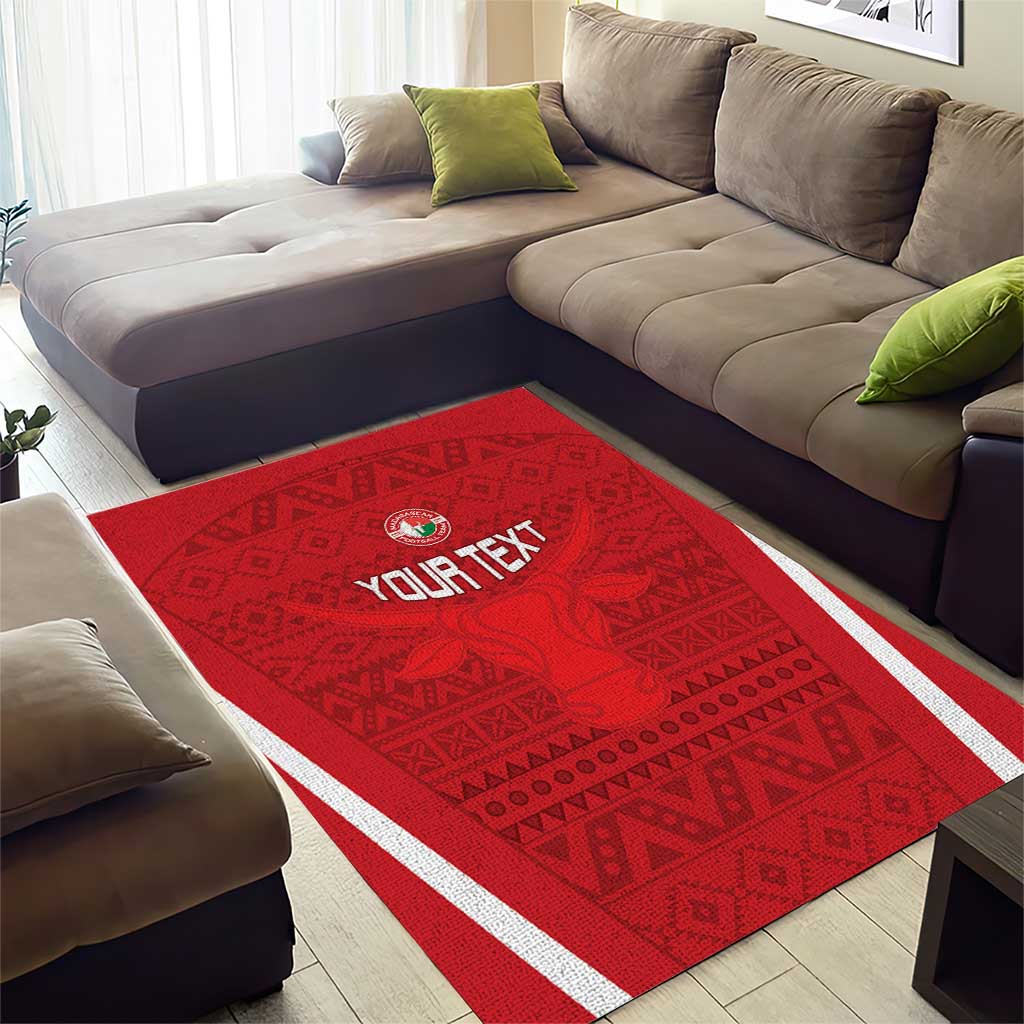 Custom Madagascar Football Area Rug Go Champions LT15