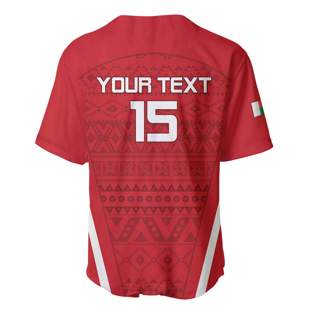 Custom Madagascar Football Baseball Jersey Go Champions LT15