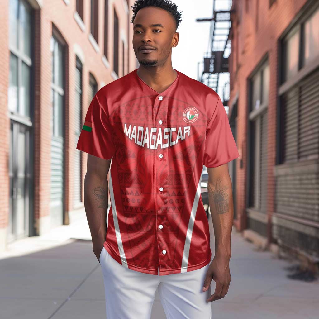 Custom Madagascar Football Baseball Jersey Go Champions LT15