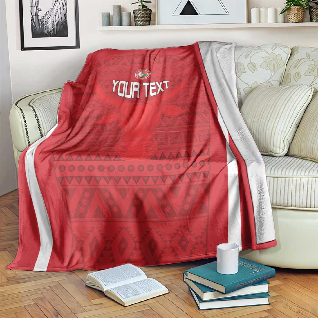 Custom Madagascar Football Blanket Go Champions LT15