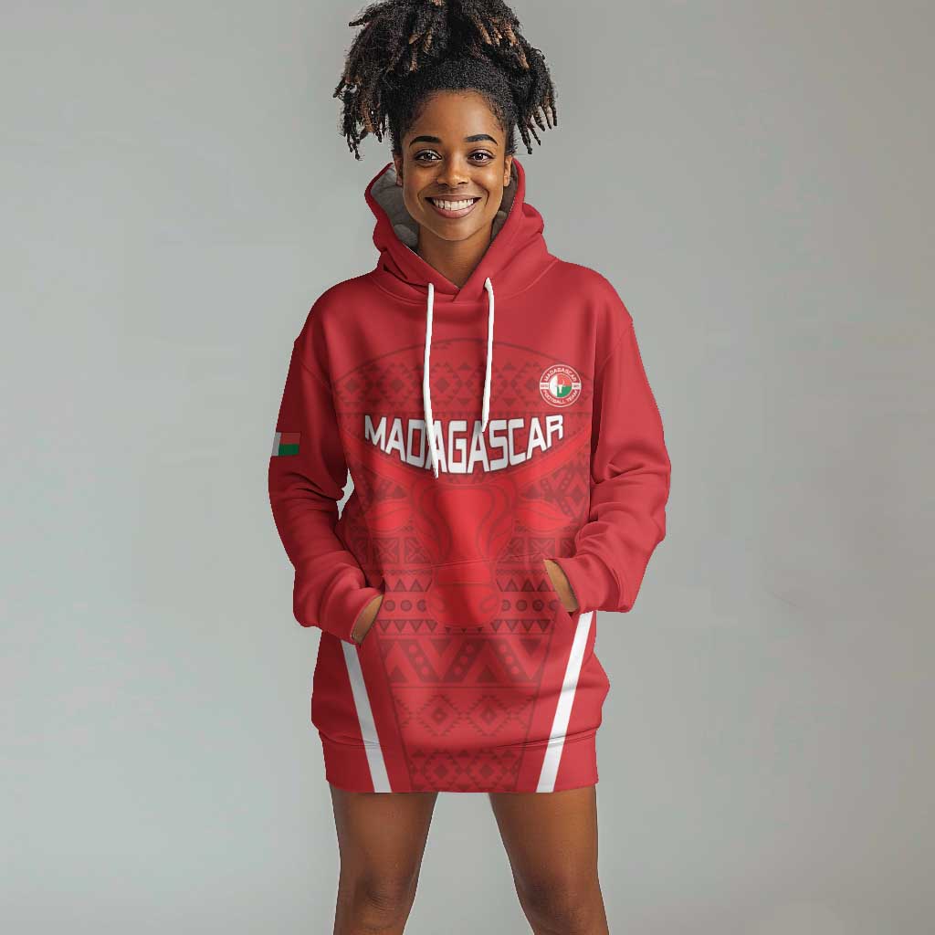 Custom Madagascar Football Hoodie Dress Go Champions LT15