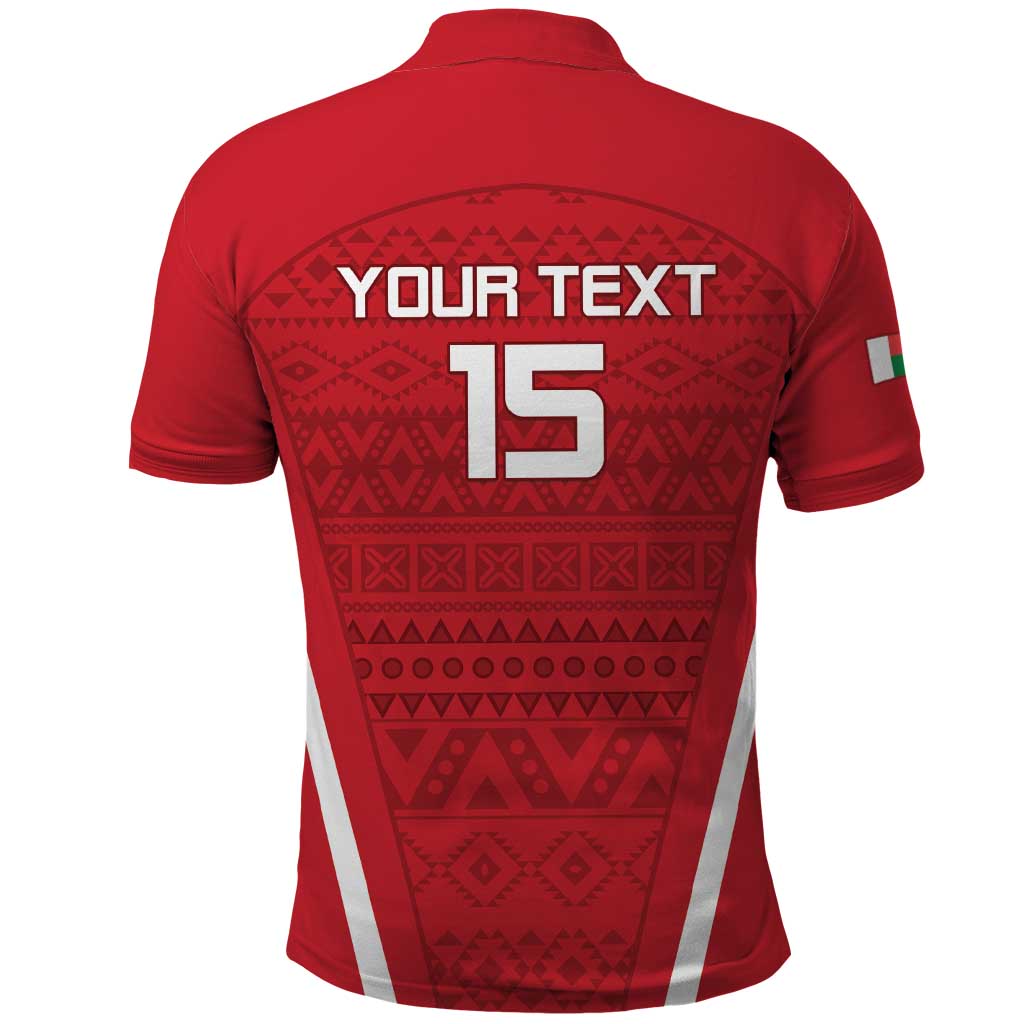 Custom Madagascar Football Polo Shirt Go Barea Go LT15