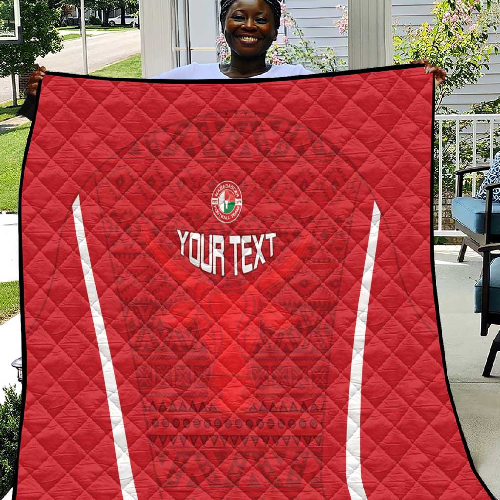 Custom Madagascar Football Quilt Go Champions LT15