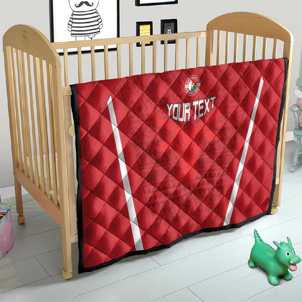 Custom Madagascar Football Quilt Go Champions LT15