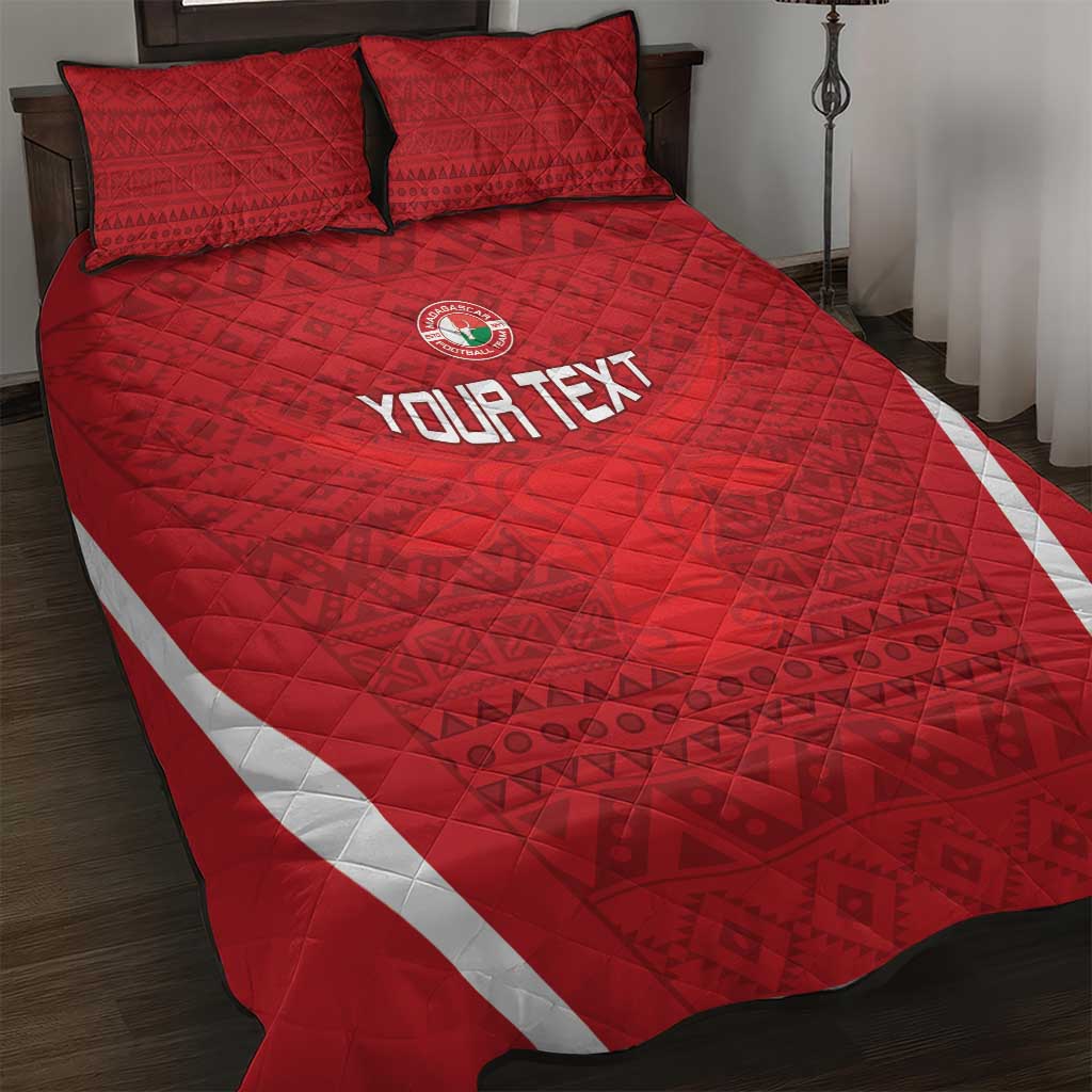 Custom Madagascar Football Quilt Bed Set Go Champions LT15
