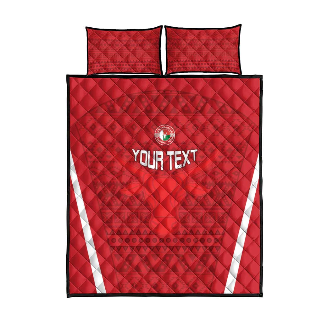 Custom Madagascar Football Quilt Bed Set Go Champions LT15