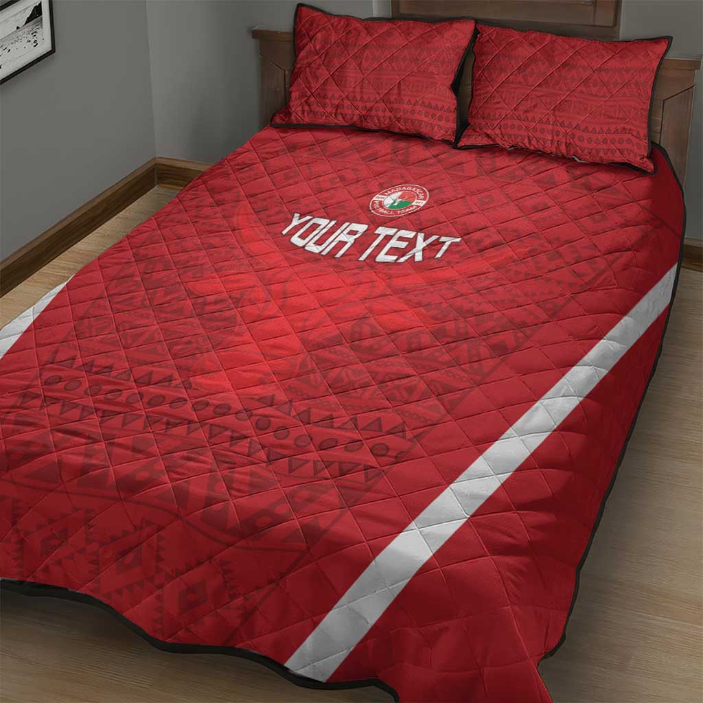 Custom Madagascar Football Quilt Bed Set Go Champions LT15