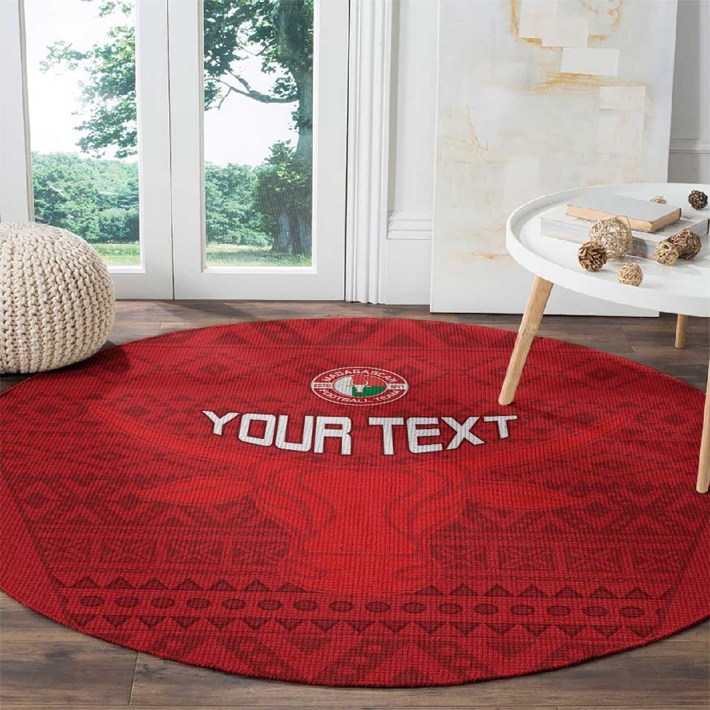 Custom Madagascar Football Round Carpet Go Champions LT15