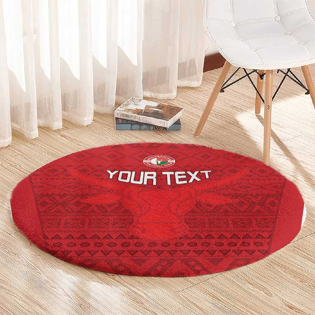 Custom Madagascar Football Round Carpet Go Champions LT15
