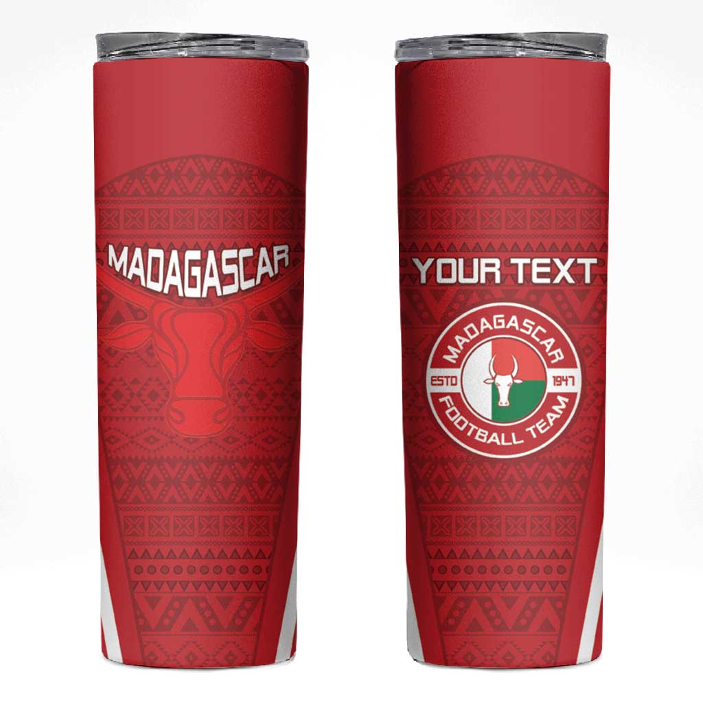Custom Madagascar Football Skinny Tumbler Go Champions LT15