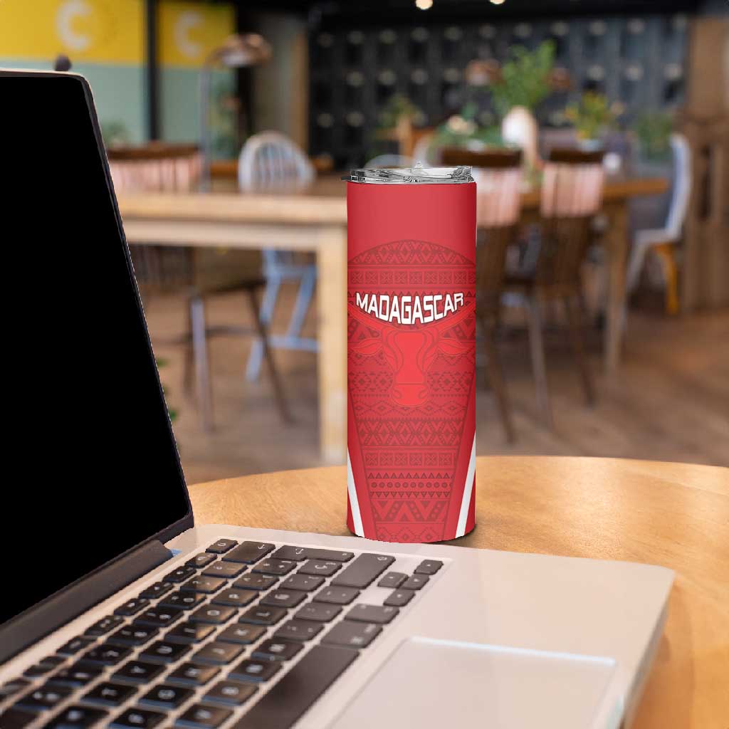 Custom Madagascar Football Skinny Tumbler Go Champions LT15