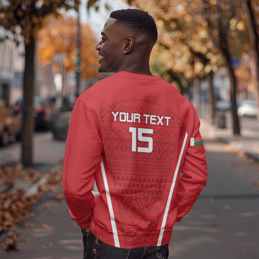 Custom Madagascar Football Sweatshirt Go Champions LT15