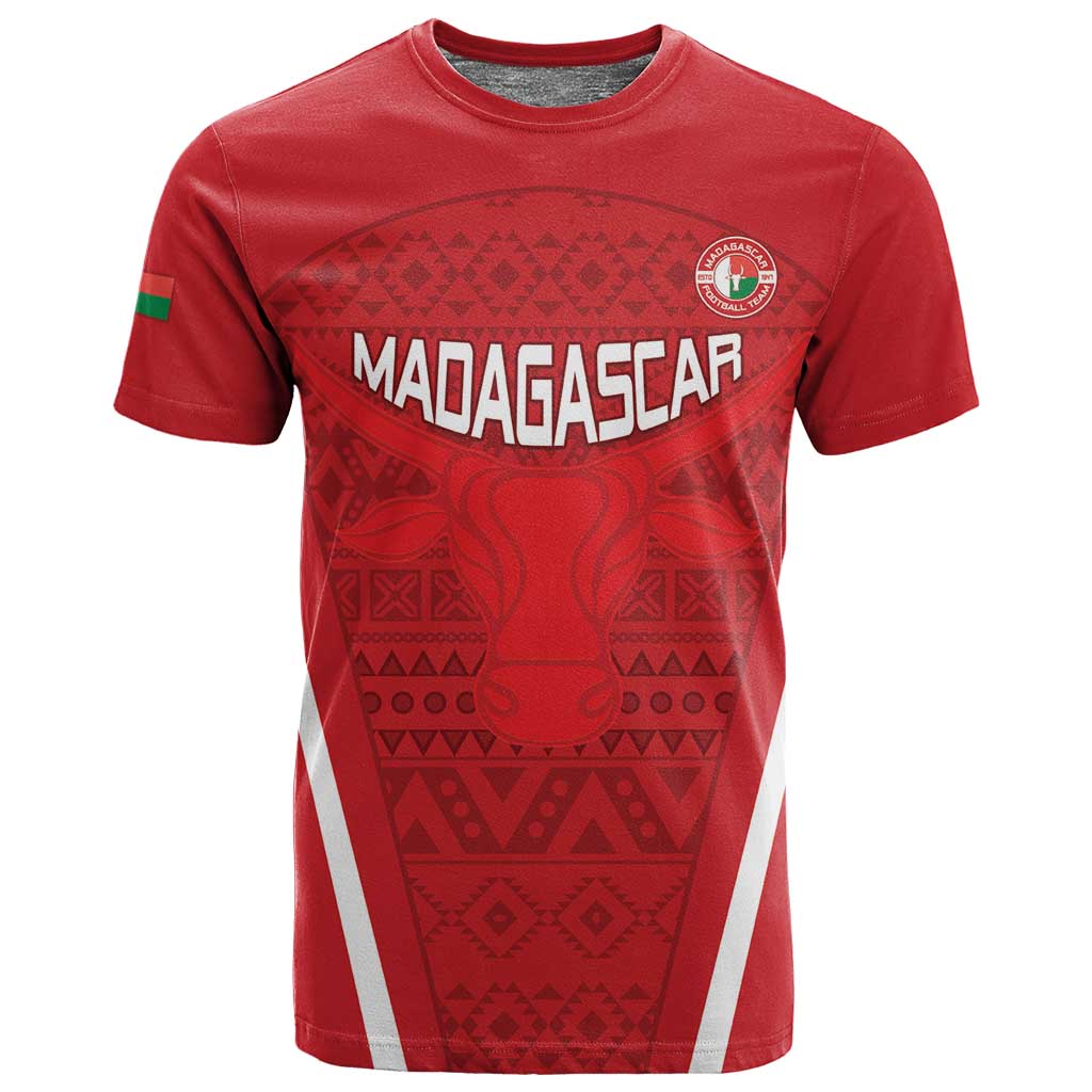 Custom Madagascar Football T shirt Go Champions LT15