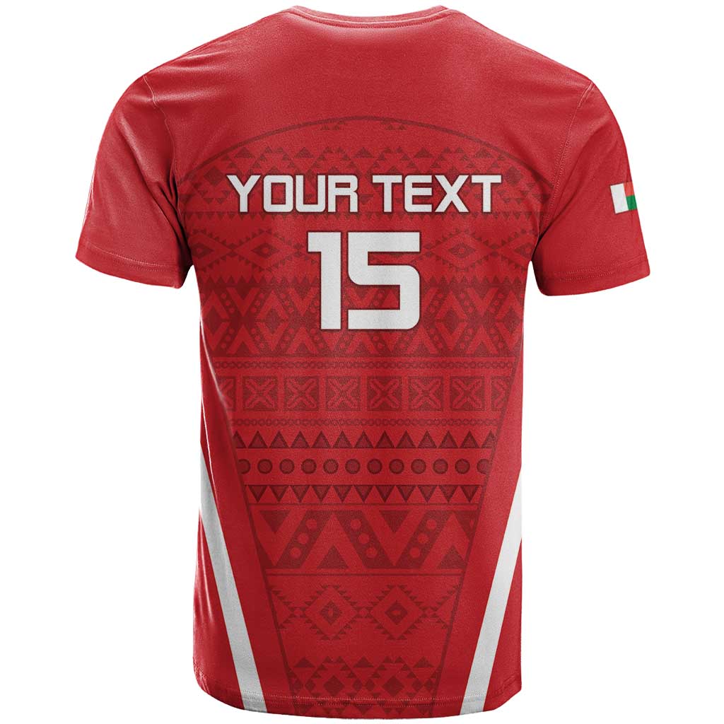 Custom Madagascar Football T shirt Go Champions LT15