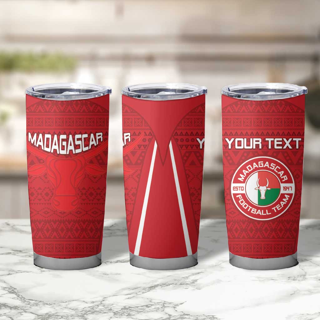 Custom Madagascar Football Tumbler Cup Go Champions LT15
