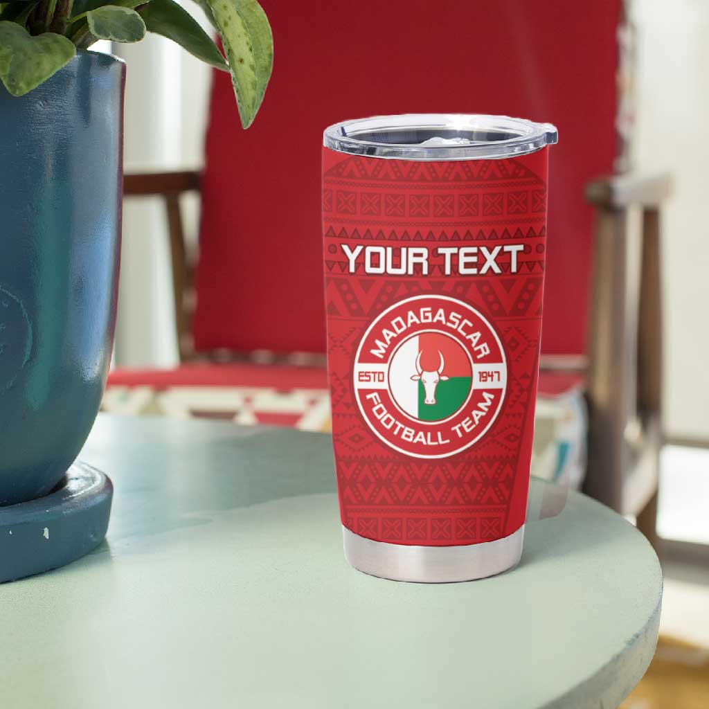 Custom Madagascar Football Tumbler Cup Go Champions LT15