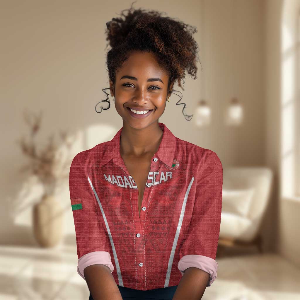 Custom Madagascar Football Women Casual Shirt Go Champions LT15