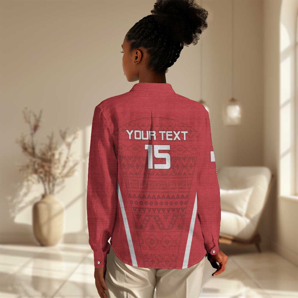Custom Madagascar Football Women Casual Shirt Go Champions LT15