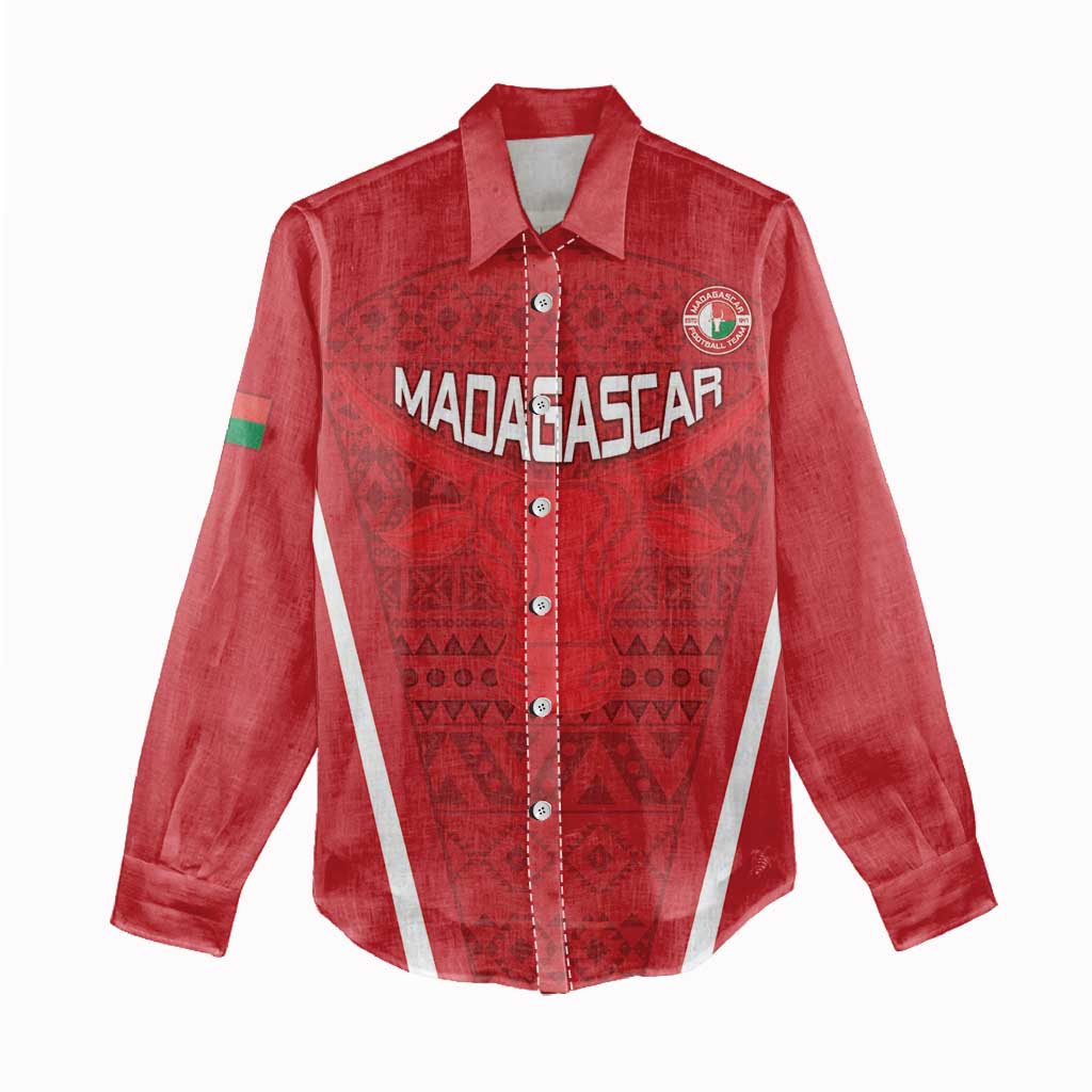 Custom Madagascar Football Women Casual Shirt Go Champions LT15