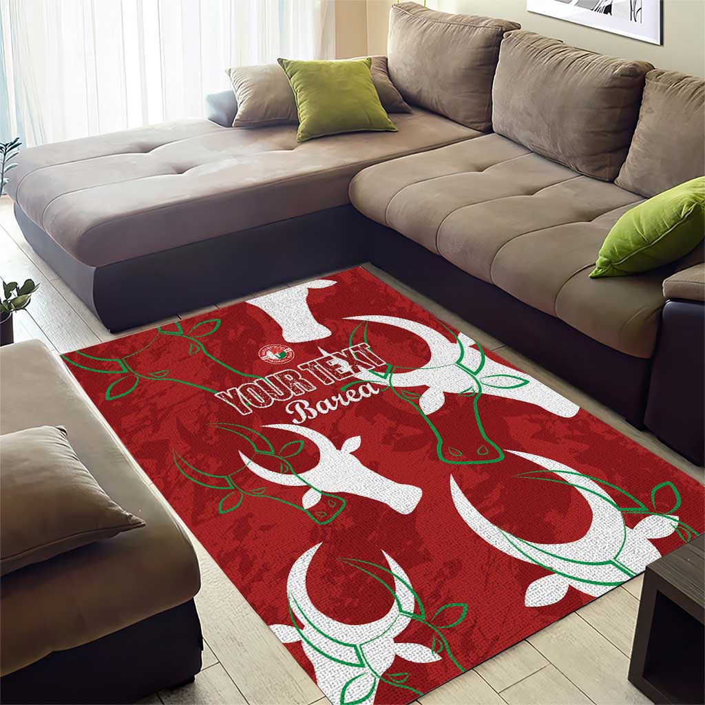 Custom Madagascar Football Area Rug Allez Barea LT15