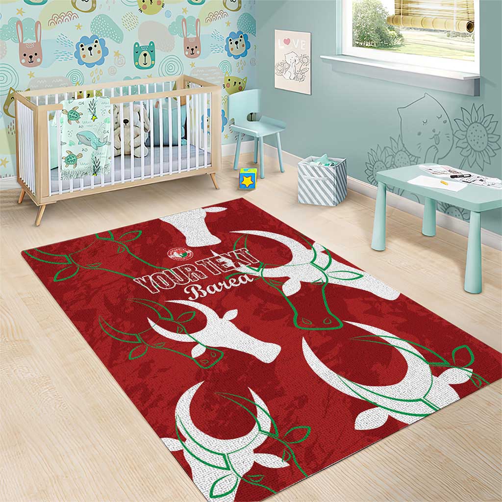 Custom Madagascar Football Area Rug Allez Barea LT15