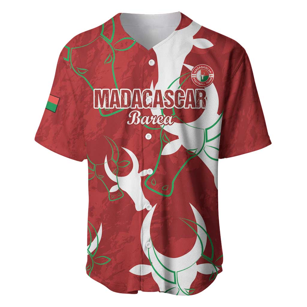 Custom Madagascar Football Baseball Jersey Allez Barea LT15