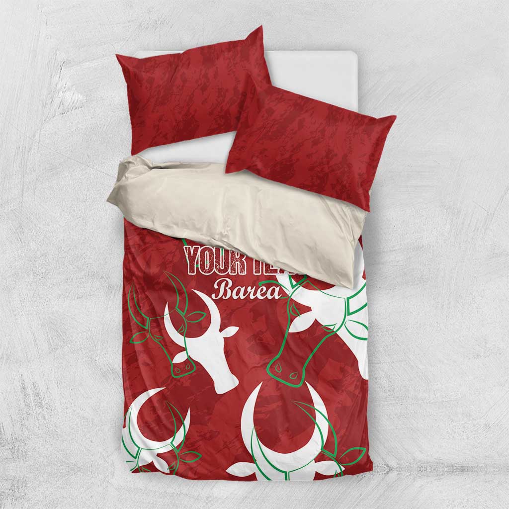 Custom Madagascar Football Bedding Set Allez Barea LT15