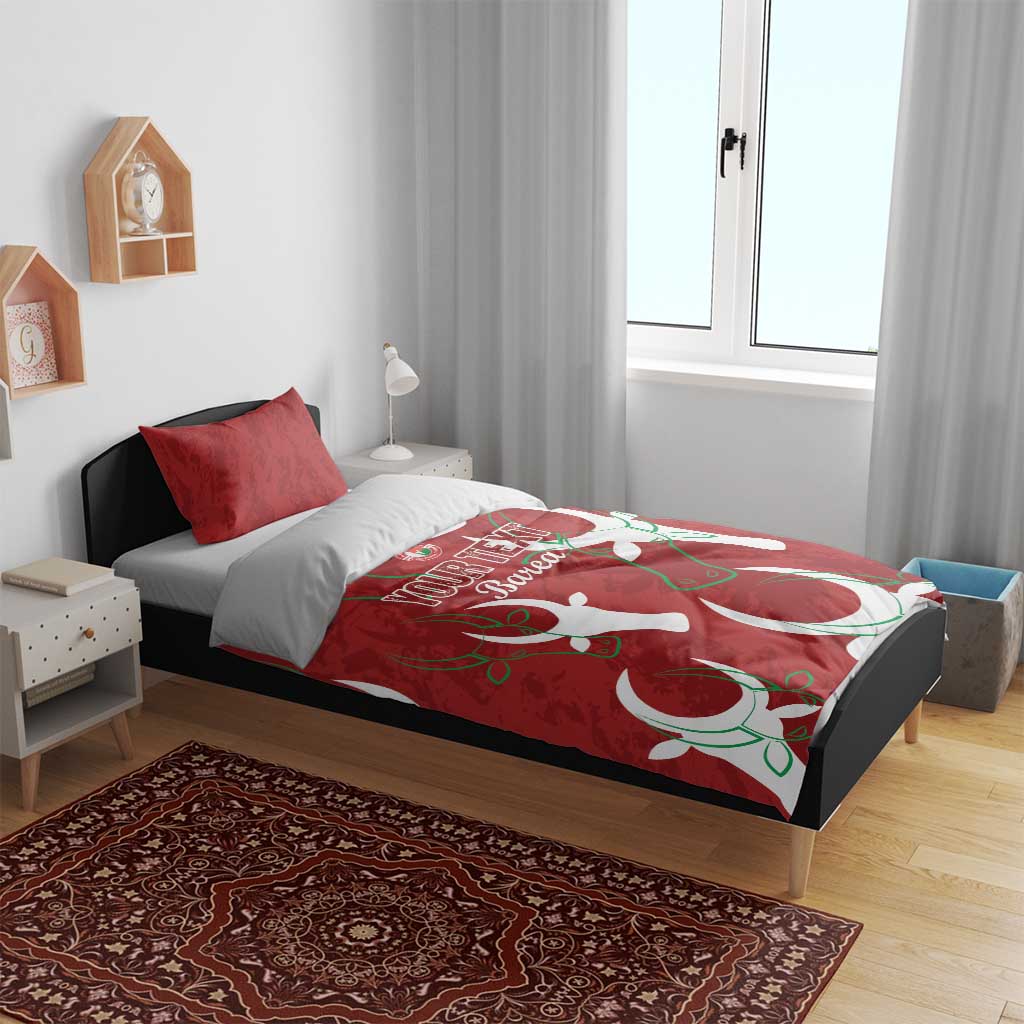 Custom Madagascar Football Bedding Set Allez Barea LT15
