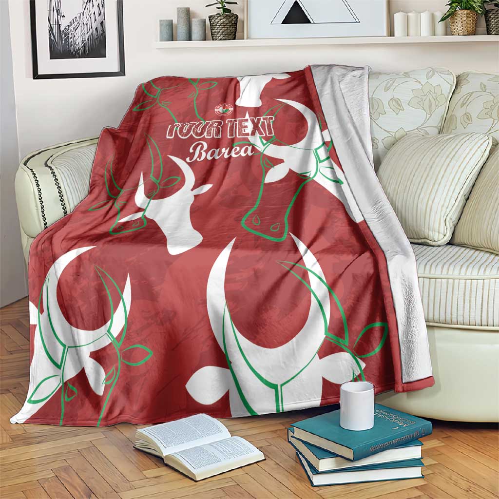 Custom Madagascar Football Blanket Allez Barea LT15