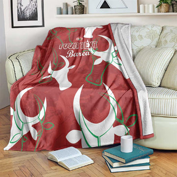 Custom Madagascar Football Blanket Allez Barea LT15
