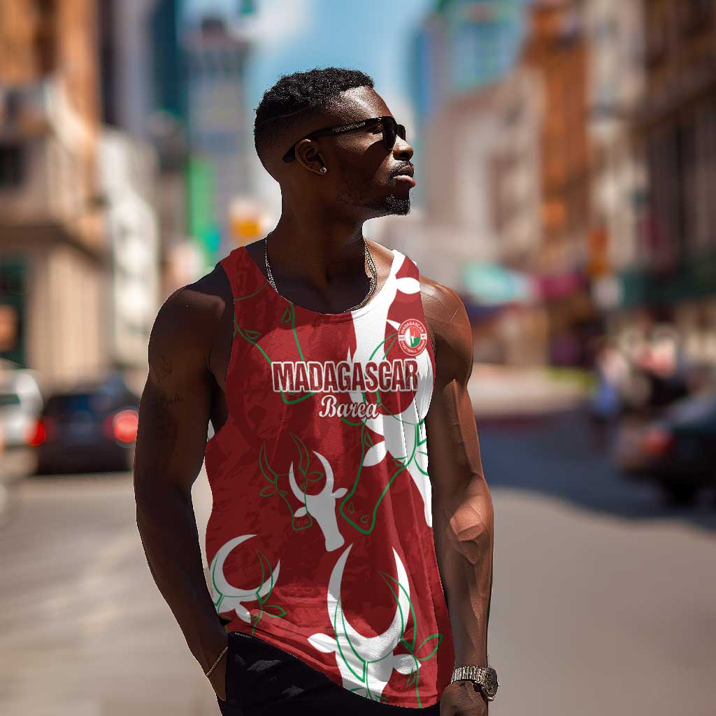 Custom Madagascar Football Men Tank Top Allez Barea LT15