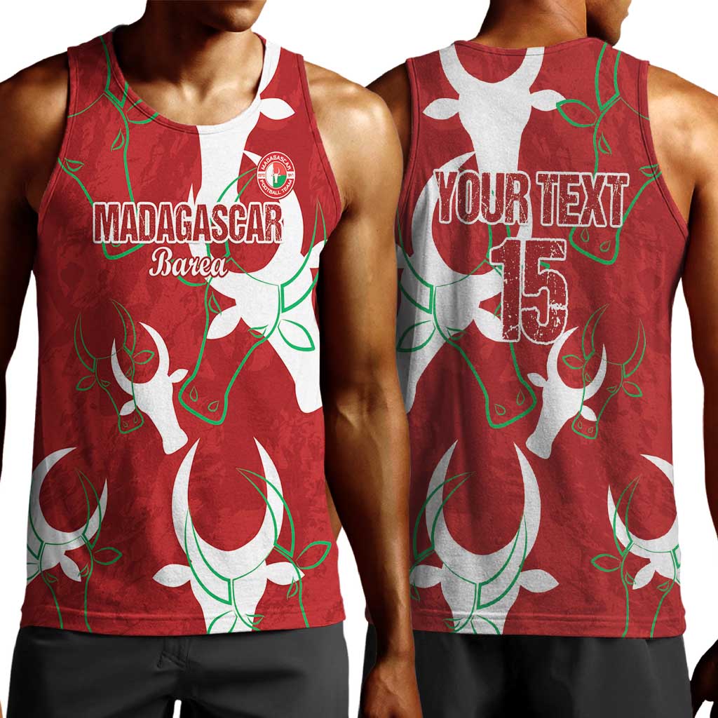 Custom Madagascar Football Men Tank Top Allez Barea LT15