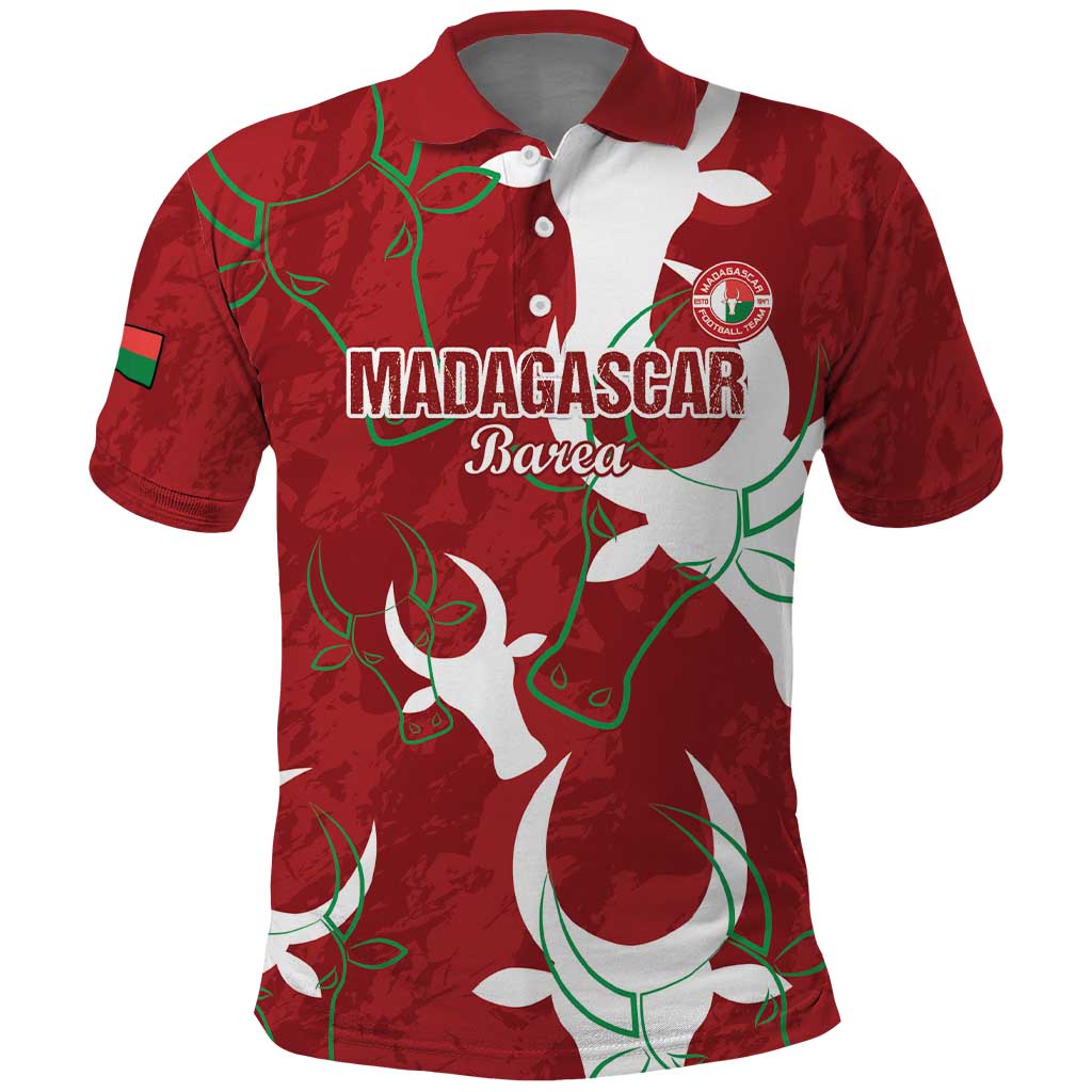 Custom Madagascar Football Polo Shirt Alefa Barea LT15