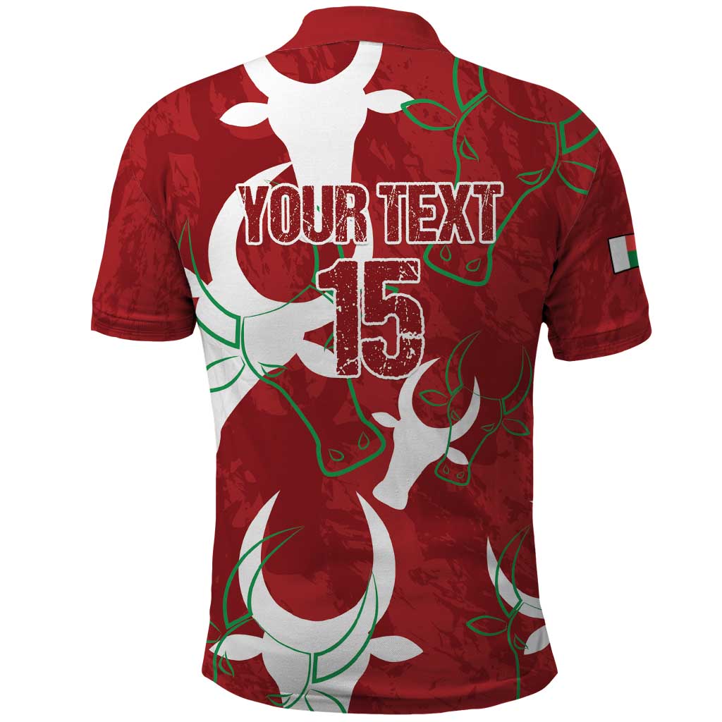 Custom Madagascar Football Polo Shirt Alefa Barea LT15