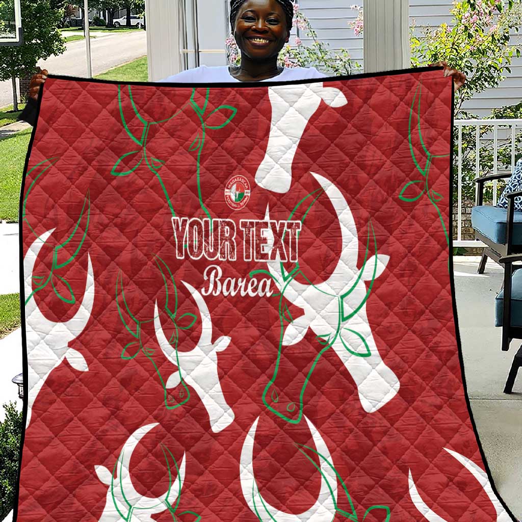Custom Madagascar Football Quilt Allez Barea LT15