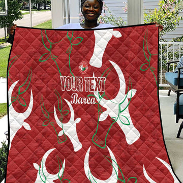 Custom Madagascar Football Quilt Allez Barea LT15