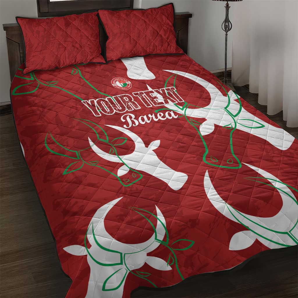 Custom Madagascar Football Quilt Bed Set Allez Barea LT15
