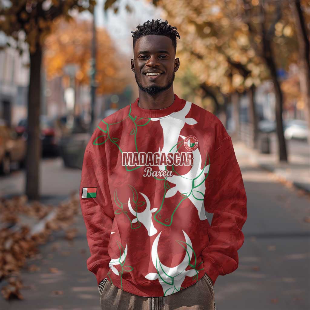 Custom Madagascar Football Sweatshirt Allez Barea LT15