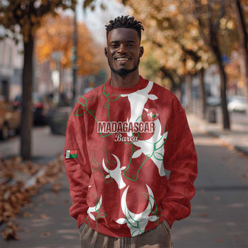 Custom Madagascar Football Sweatshirt Allez Barea LT15