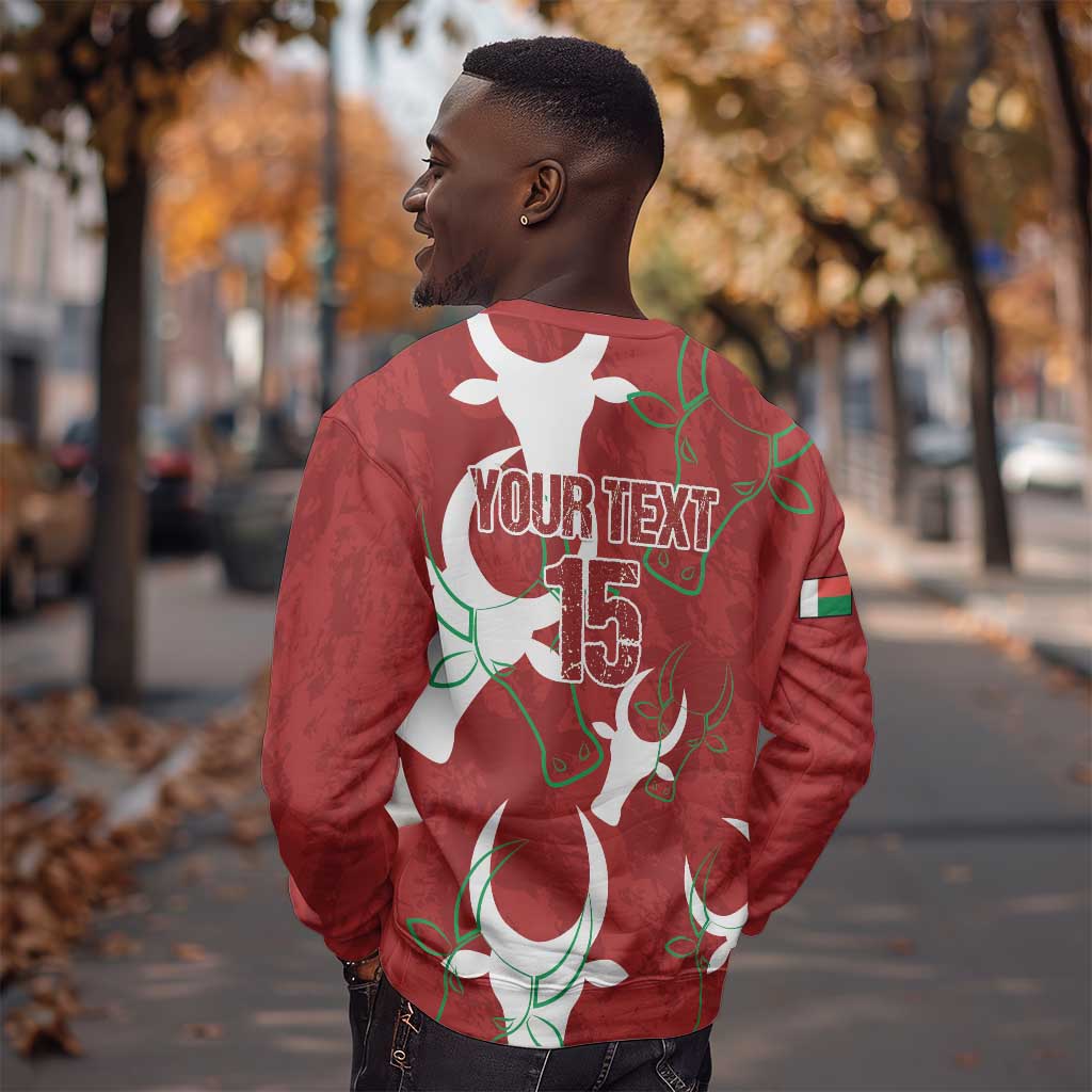 Custom Madagascar Football Sweatshirt Allez Barea LT15