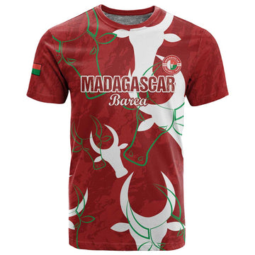 Custom Madagascar Football T shirt Allez Barea LT15