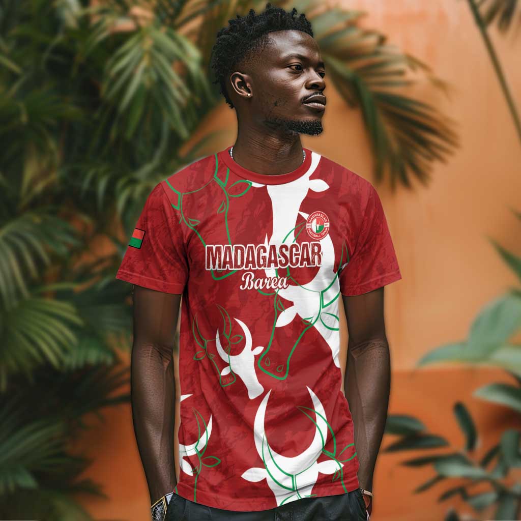 Custom Madagascar Football T shirt Allez Barea LT15