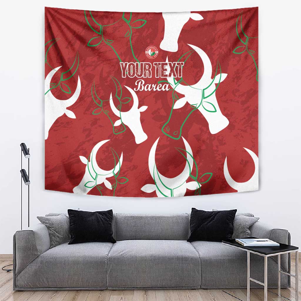 Custom Madagascar Football Tapestry Allez Barea LT15
