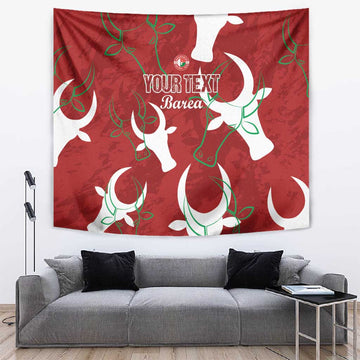 Custom Madagascar Football Tapestry Allez Barea LT15