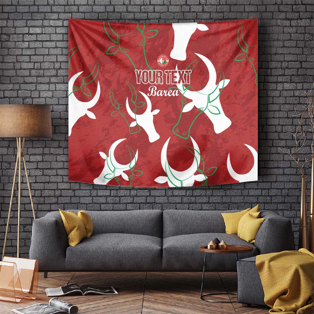 Custom Madagascar Football Tapestry Allez Barea LT15